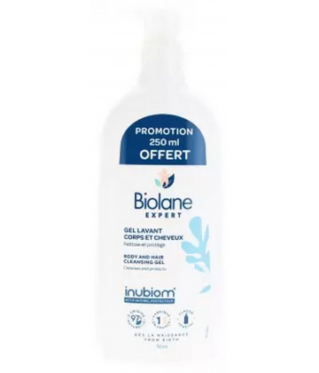 Biolane Expert Gel Lavant Corps et Cheveux