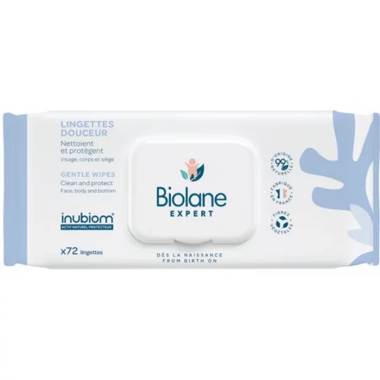 Biolane Expert Lingettes Douceur x 72