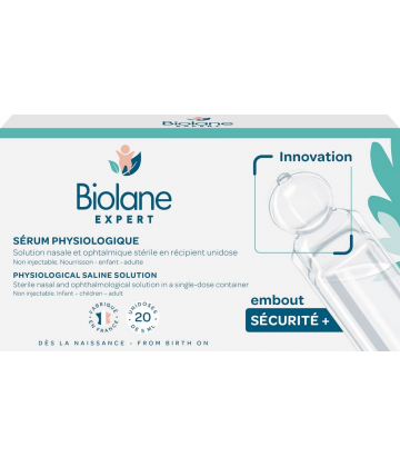 Biolane Expert Sérum Physiologique 20 x 5 ml
