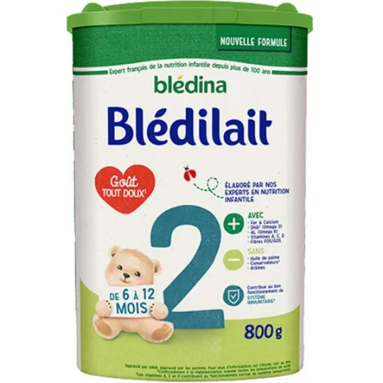 Blédina Blédilait 2 ème Âge 800 g