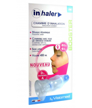 Visiomed Inhaleur Booster Chambre d'Inhalation 9 mois - 6 ans