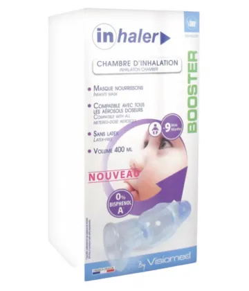 Visiomed Inhaleur Booster Chambre d'Inhalation à 0 - 9 mois