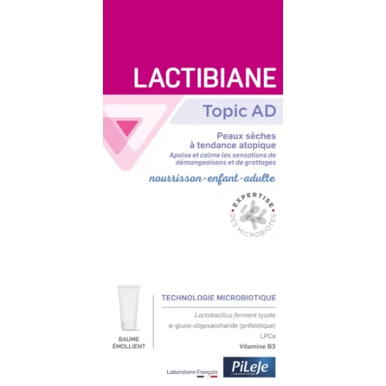 PiLeJe Lactibiane Topic AD Baume Emollient 125 ml