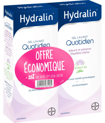 Hydralin Quotidien 2 x 200 ml