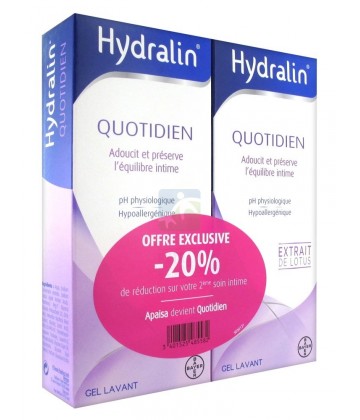 Hydralin Quotidien 2 x 200 ml