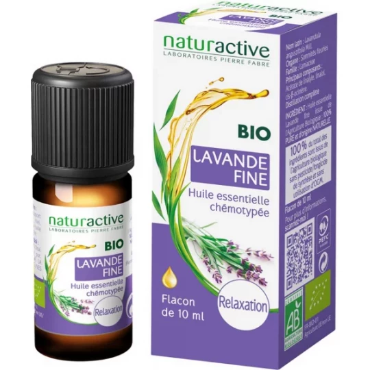 Naturactive Huile Essentielle Bio Lavande Fine 10 ml
