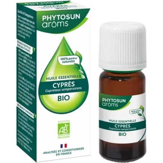 Phytosun Arôms Huile Essentielle de Cyprès Bio 10 ml