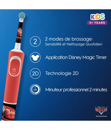 Oral-B Brosse à Dents Electrique Rechargeable Kids
