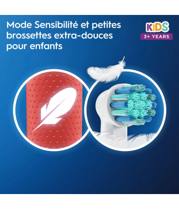 Oral-B Brosse à Dents Electrique Rechargeable Kids