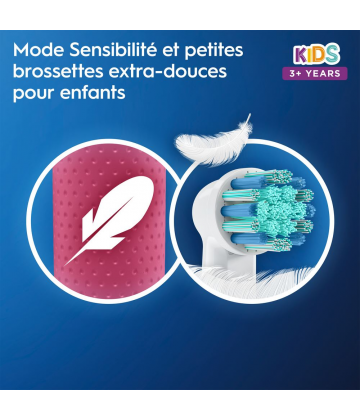 Oral-B Brosse à Dents Electrique Rechargeable Kids