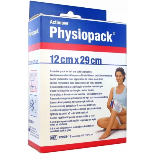 Actimove Physiopack Poche Réutilisable 12 x 29 cm
