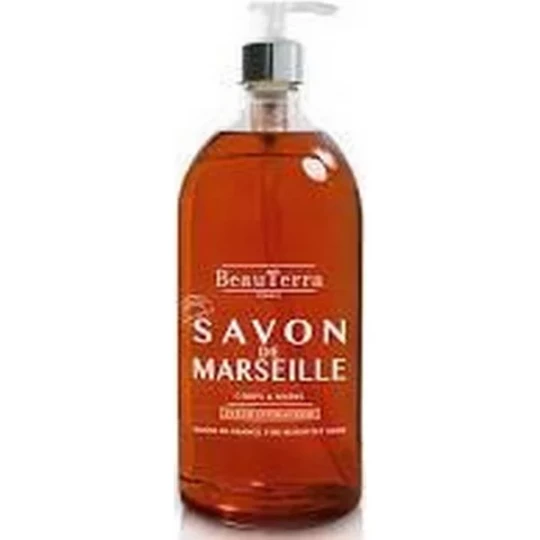 BeauTerra Savon de Marseille Liquide Fleur d'Oranger 1 L