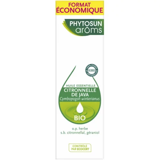 Phytosun Arôms Huile Essentielle Citronnelle de Java Bio 30 ml