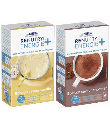 Renutryl Énergie+ Boissons 7 x 30 g