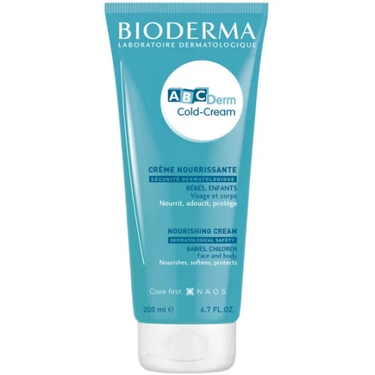 Bioderma ABCDerm Cold Cream Crème Visage Corps 200 ml