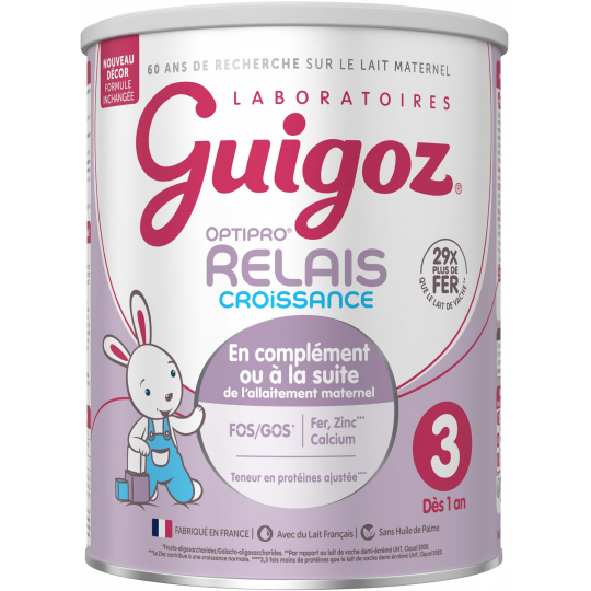 Guigoz Optipro relais 3 Croissance 800 g