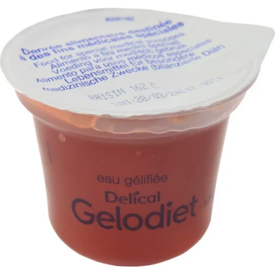 Delical Gelodiet Eau Gélifiée Raisin 4 x 120 g - image 2