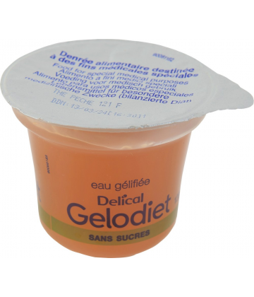 Delical Gelodiet Eau Gélifiée 4 x 120 g