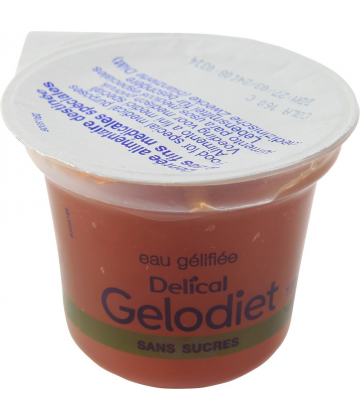 Delical Gelodiet Eau Gélifiée 4 x 120 g