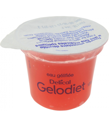 Delical Gelodiet Eau Gélifiée 4 x 120 g