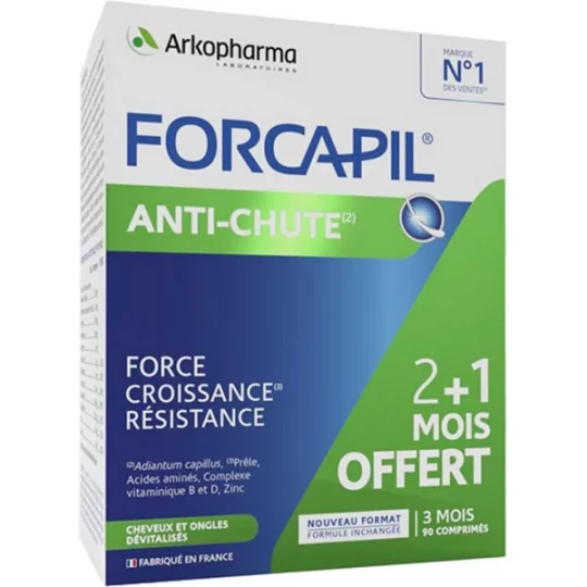 Arkopharma Forcapil Anti-Chute 3 mois Hair Activ