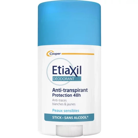 Etiaxil Déodorant Anti-transpirant Stick Protection 48h 40 ml