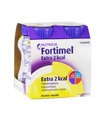 Fortimel Extra 2 Kcal Vanille 4 x 200 ml