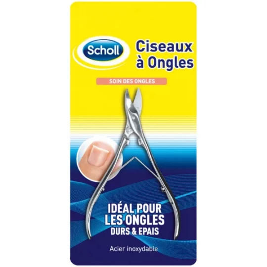 Scholl Ciseaux à Ongles En Acier