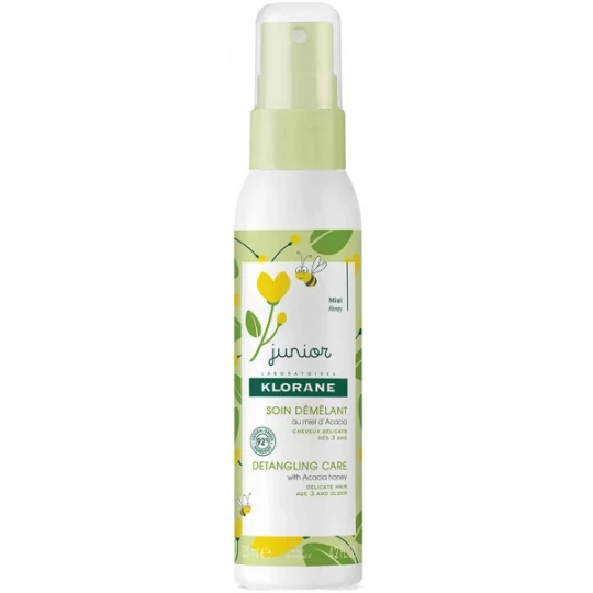 Klorane Junior Soin Démêlant au Miel d'Acacia Spray 150 ml