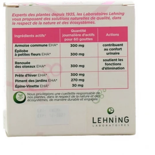 Lehning n°8 Confort Urinaire 30 ml - image 2