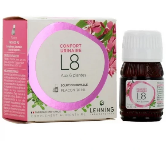 Lehning n°8 Confort Urinaire 30 ml