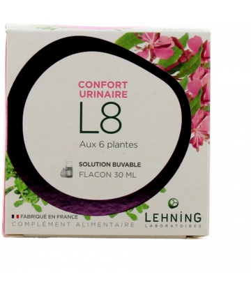 Lehning n°8 Confort Urinaire 30 ml