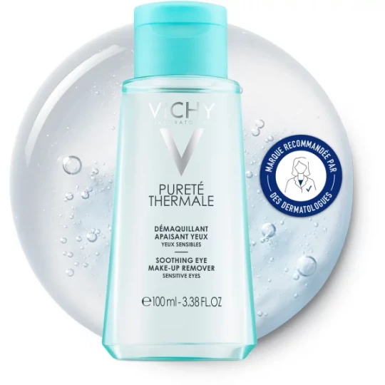Vichy Pureté Thermale Démaquillant Apaisant Yeux Sensibles 100 ml