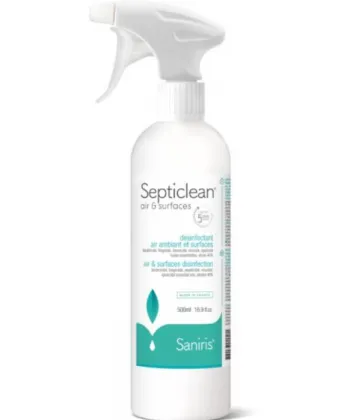 Saniris Septiclean Désinfectant Air & Surfaces 500 ml
