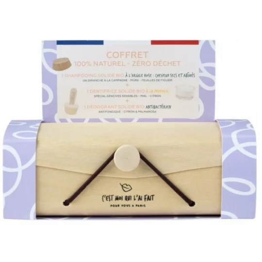 C'est Moi Qui l'ai Fait Coffret Cosmétiques Solides Bio N°2