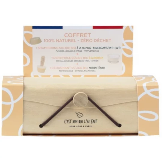 C'est Moi Qui l'ai Fait Coffret Cosmétiques Solides Bio N°3