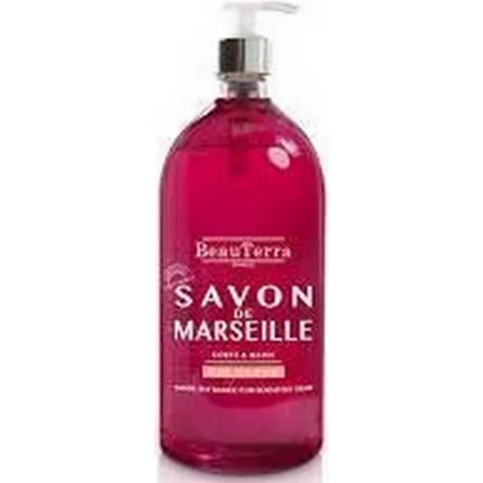 BeauTerra Savon de Marseille Rose Ancienne 1 L
