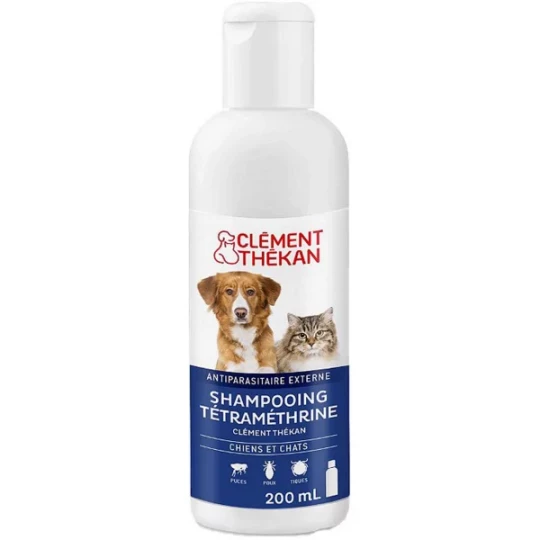 Clément Thékan Shampooing Tetramethrine 200 ml
