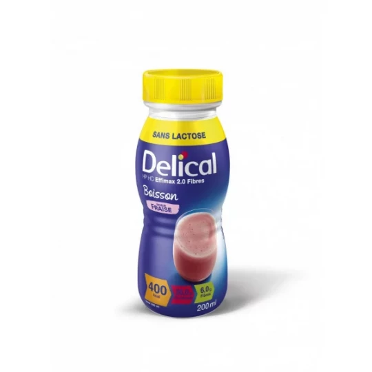 Delical Effimax Boisson Sans Lactose 4 x 200 ml
