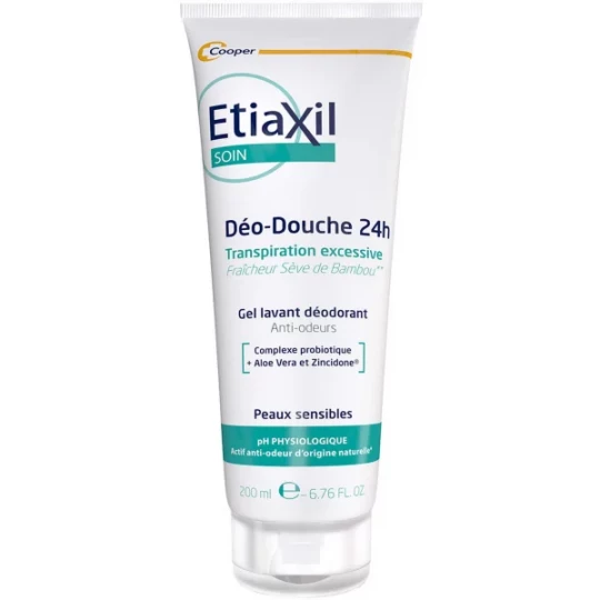Etiaxil Soin Déo Gel Douche 24h 200 ml