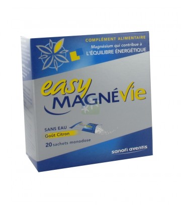 Easy MagnéVie Goût Citron 20 Sachets