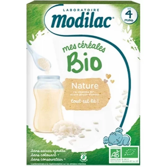 Modilac Mes Céréales Nature Bio 250 g