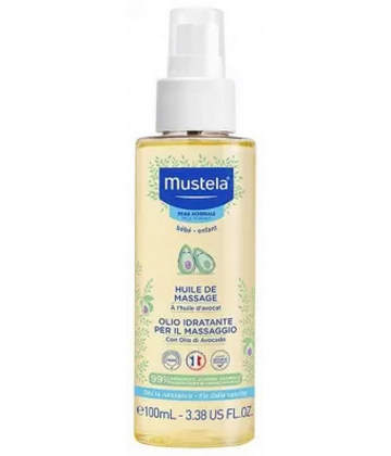 Mustela Huile de Massage à l'Huile d'Avocat 100 ml
