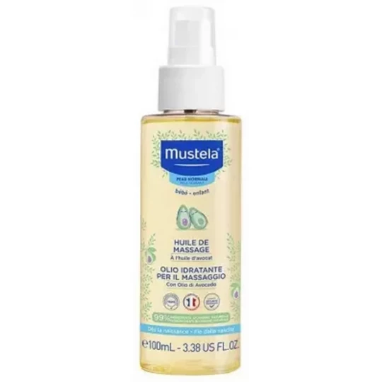 Mustela Huile de Massage à l'Huile d'Avocat 100 ml