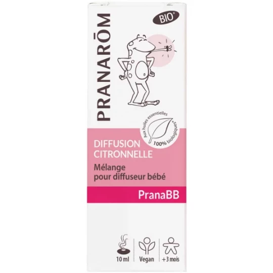 Pranarôm PranaBB Diffusion Citronelle 10 ml