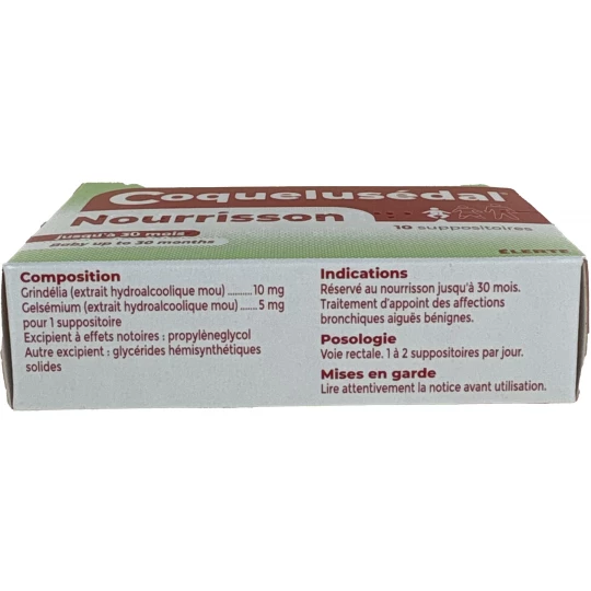 Coquelusedal Nourrissons x 10