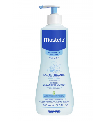 Mustela Eau Nettoyante Sans Rinçage 500 ml