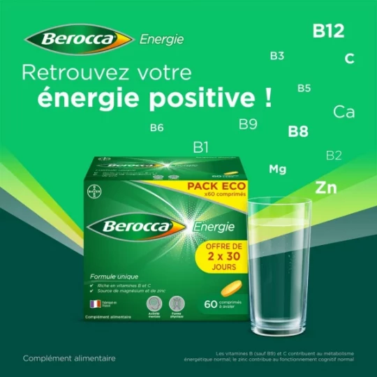 Berocca Energie Vitamine B et C, magnésium et Zinc - image 52