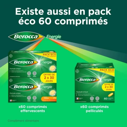 Berocca Energie Vitamine B et C, magnésium et Zinc - image 63