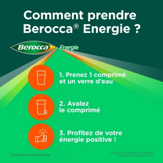Berocca Energie Vitamine B et C, magnésium et Zinc - image 84